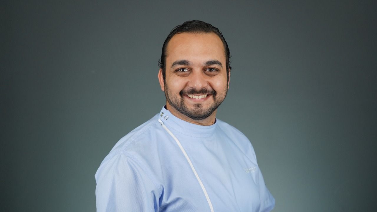 Portrait of Dr. Islam Samy, UAE dentist and digital dentistry expert